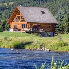Classic Riverfront Cabin